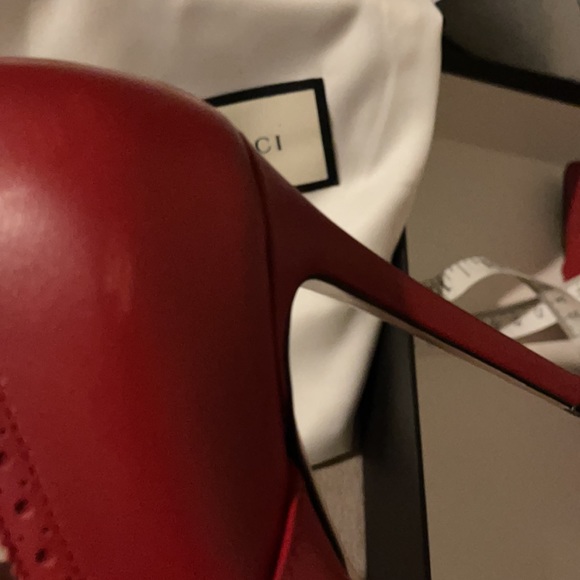 Authentic Red Gucci Dionysus pumps slightly worn - Picture 12 of 16